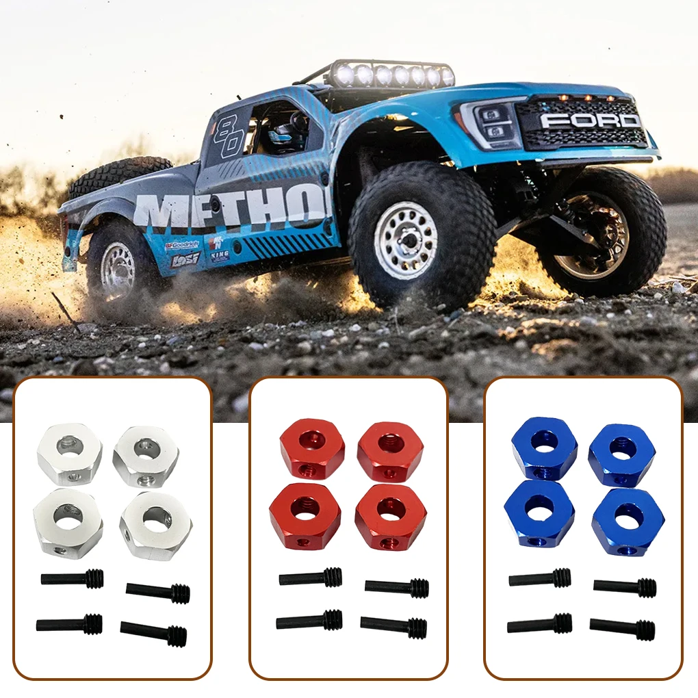 Rc losi baja red用メタル六角ピンセット、軽量、4wd、1/10 rc