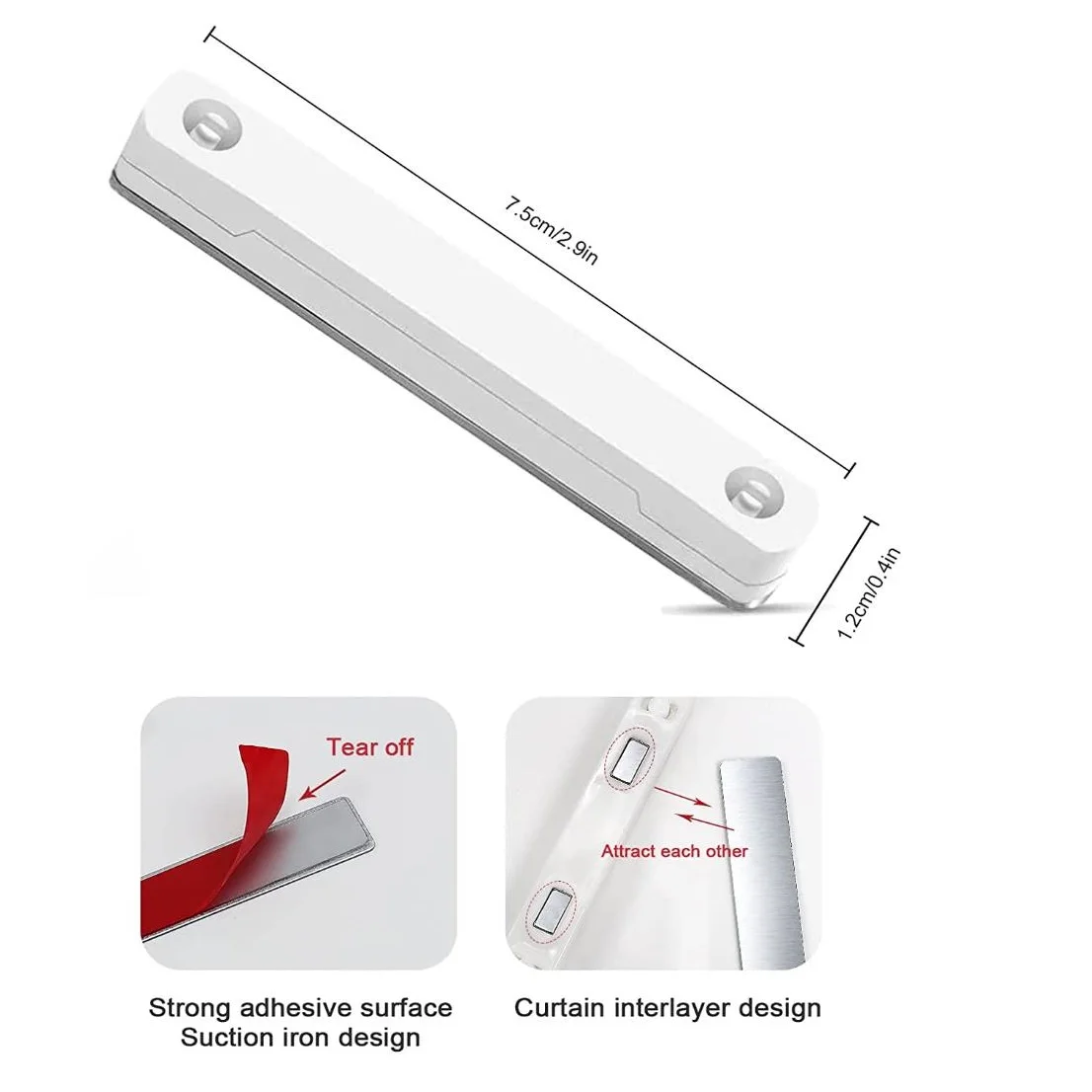 12 Pcs Magnets for Mosquitoe Screen, Magic Window Screen Clip,Permanent Magnets for Fly, Window Screen, Insect Protection