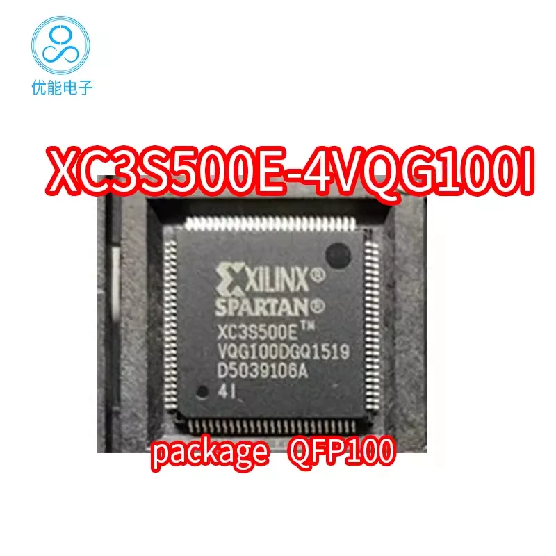 XC3S500E-4VQG100I XC3S500E-4VQG100C package TQFP -100 XC3S500E-4VQ100