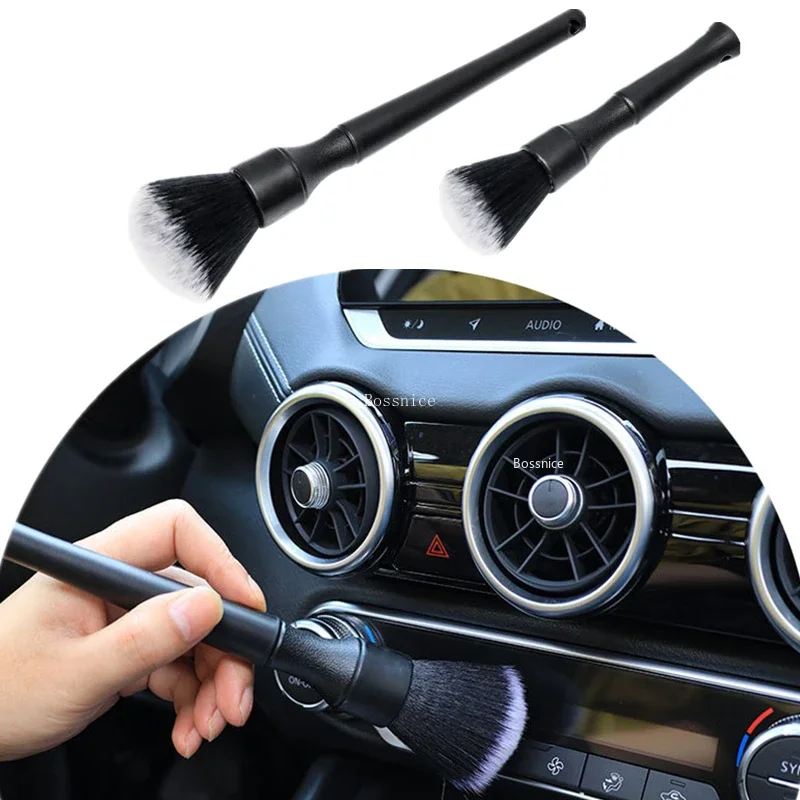 Ultra-Soft Detailing Brush Super Soft Auto Interior Detail Brush Cleaning Brush Interior Electrostatic Dust Remove Tools