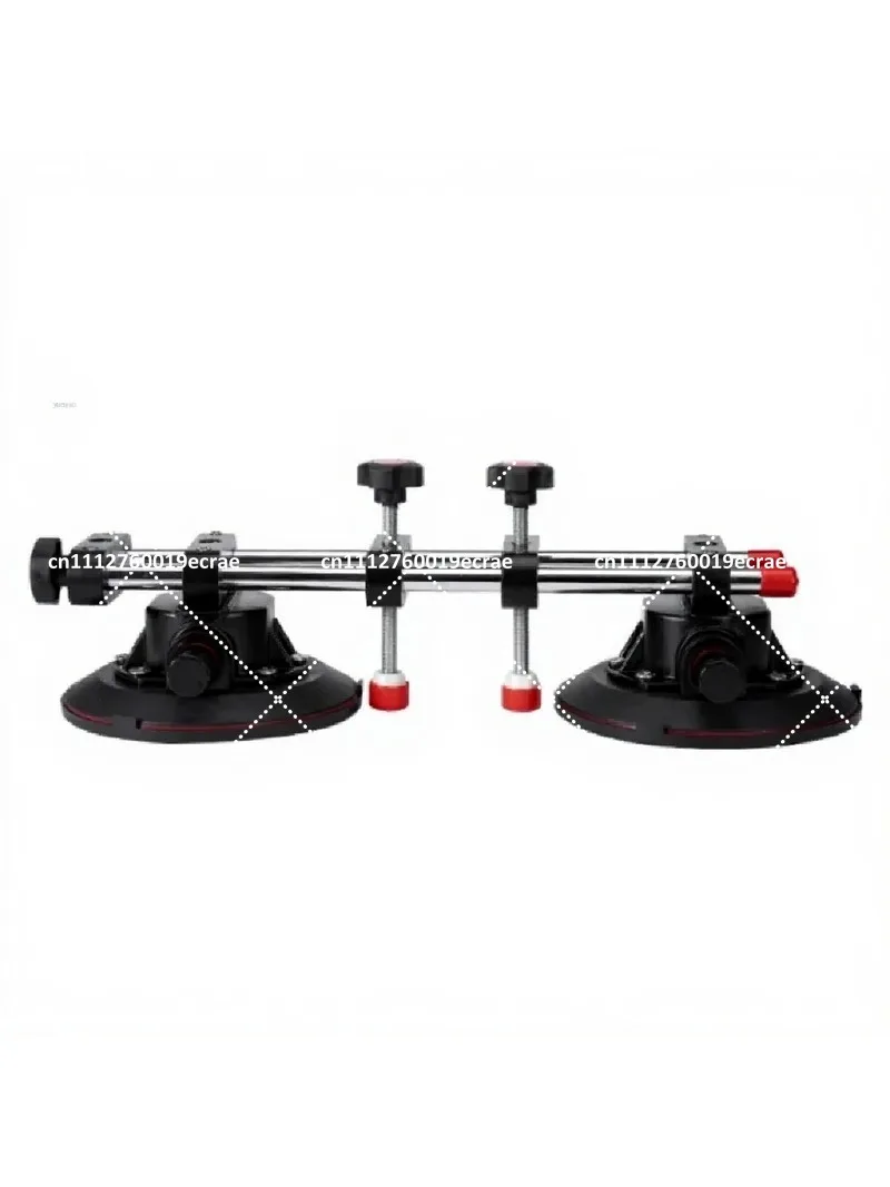 Stone Slab Seam Splicing Tensioner, Vacuum Suction Cup Leveling Tool for Large Slab Rock Plate Tile Gap Joint Adjustment