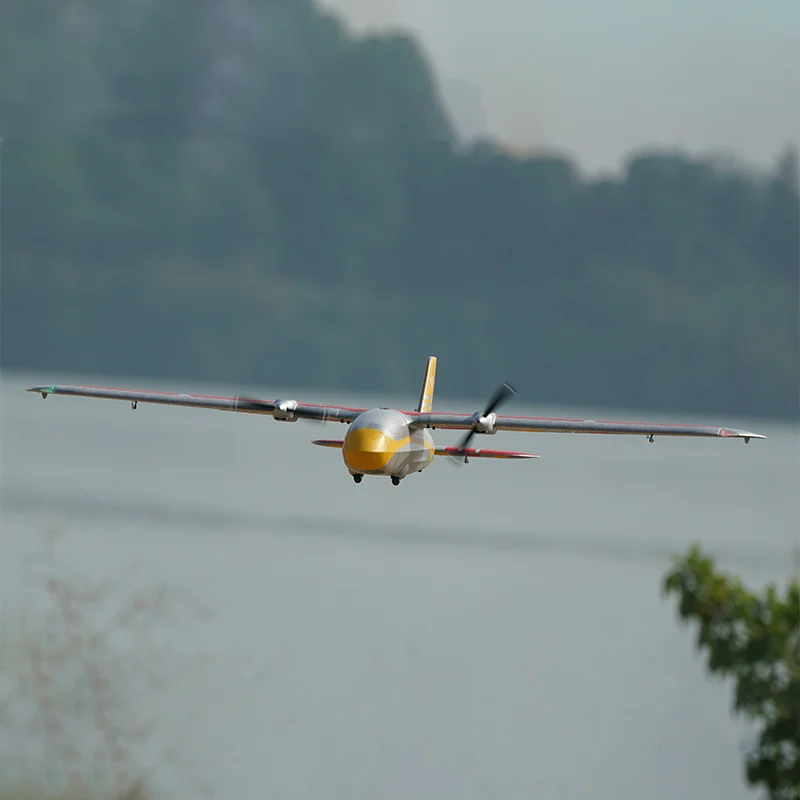 XFly Model X1500 FPV-vliegtuigen Elektrisch modelvliegtuig 4CH Dubbele propeller Vaste vleugel Onbemand luchtvoertuig Lange afstand X1500