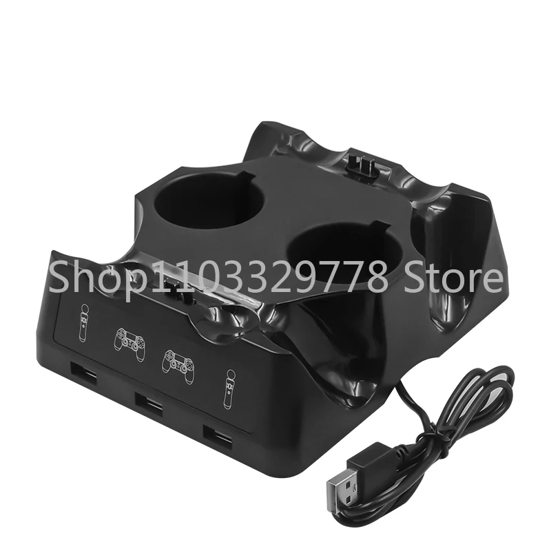 PS4 Controller Accessories Charging Dock VR Mobile PS4 Four-Way Charger