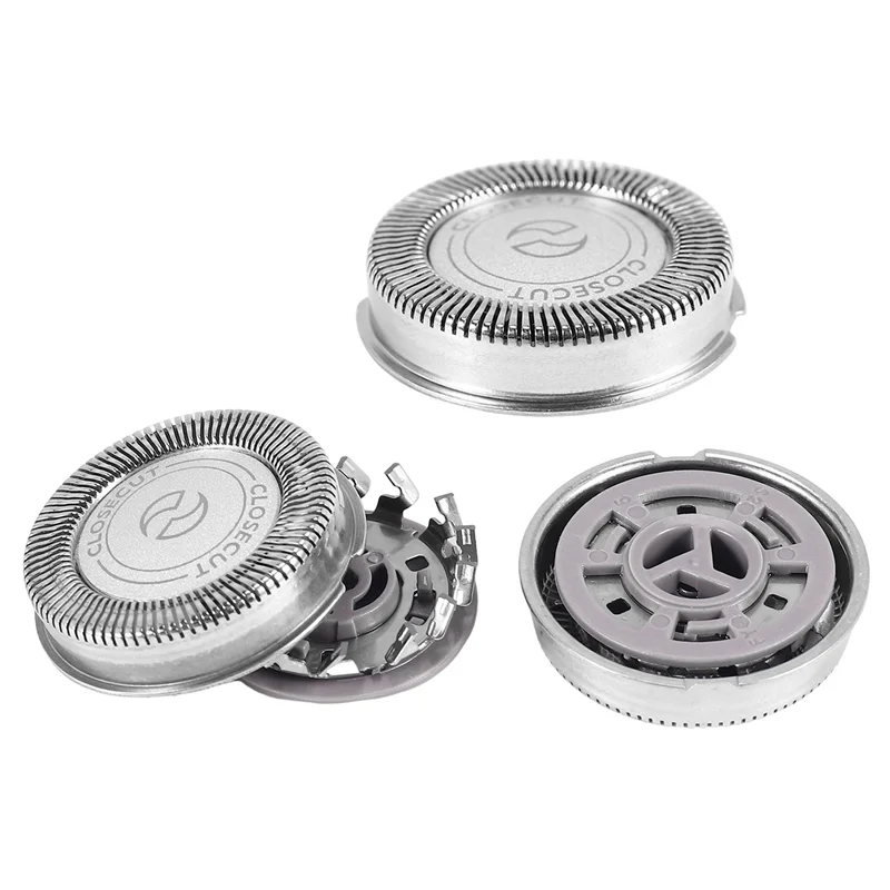 

N02R-3 Pcs Replacement Shaver Head Blade Cutters For Norelco HQ4 HQ58 HQ56 HQ80