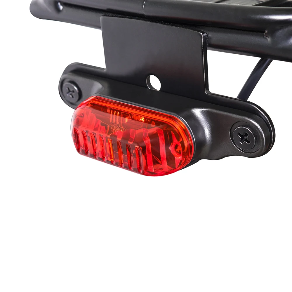 A luz traseira vermelha para a bicicleta elétrica, 2 conduziu a luz, consumo da baixa potência, 6v 36v 48v