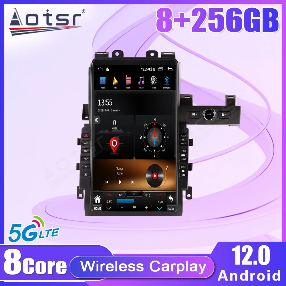 

Android 12 For NISSAN GTR 2008-2017 Auto Stereo Tesla Screen Car Radio Multimedia Player GPS Navigation