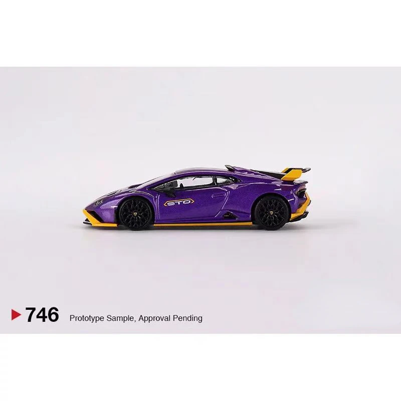 MINIGT 1:64 Huracan STO Alloy Car Model 746#