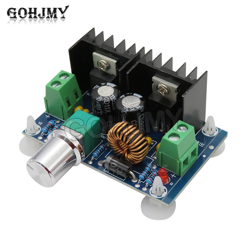 XH-M401 DC-DC Step Down Buck Converter Power Supply Module XL4016E1 PWM Adjustable 4-40V To 1.25-36V Step Down Board 8A 200W