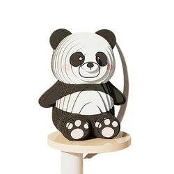 New 3D Paper Puzzle Cute Cartoon Panda Series Puzzle Children Educational Toys for Kids Exercise Handwork Kindergarten Toys Gift