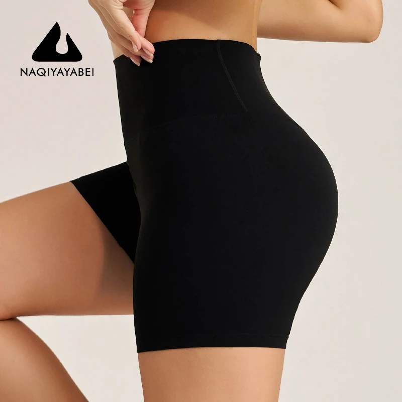 Summer Running Sports Shorts Women Buttock Lift Leggings Women Cycling Slim Fit Workout Shorts High Waist Yoga Shorts