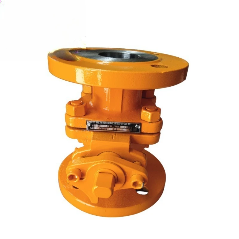 

Cast steel heavy duty natural gas ball valve Q41F-16C DN50 flange soft sealing carbon steel ball