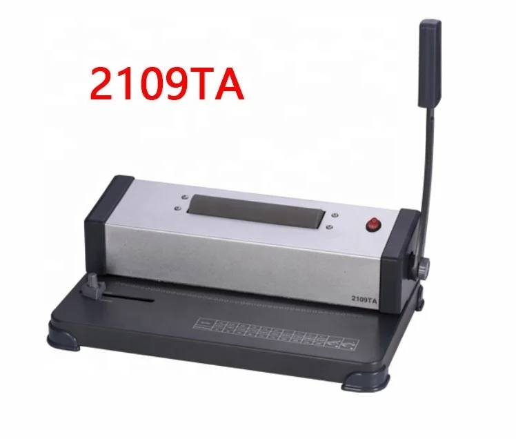 Office Equipment 46 holes electric plastic punching and comb binding machine (WD-2109TA)