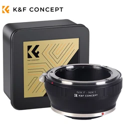 K&F Concept Adapter for Nikon F Lenses to Nikon 1 Lens Mount Adapter Lens Adapter