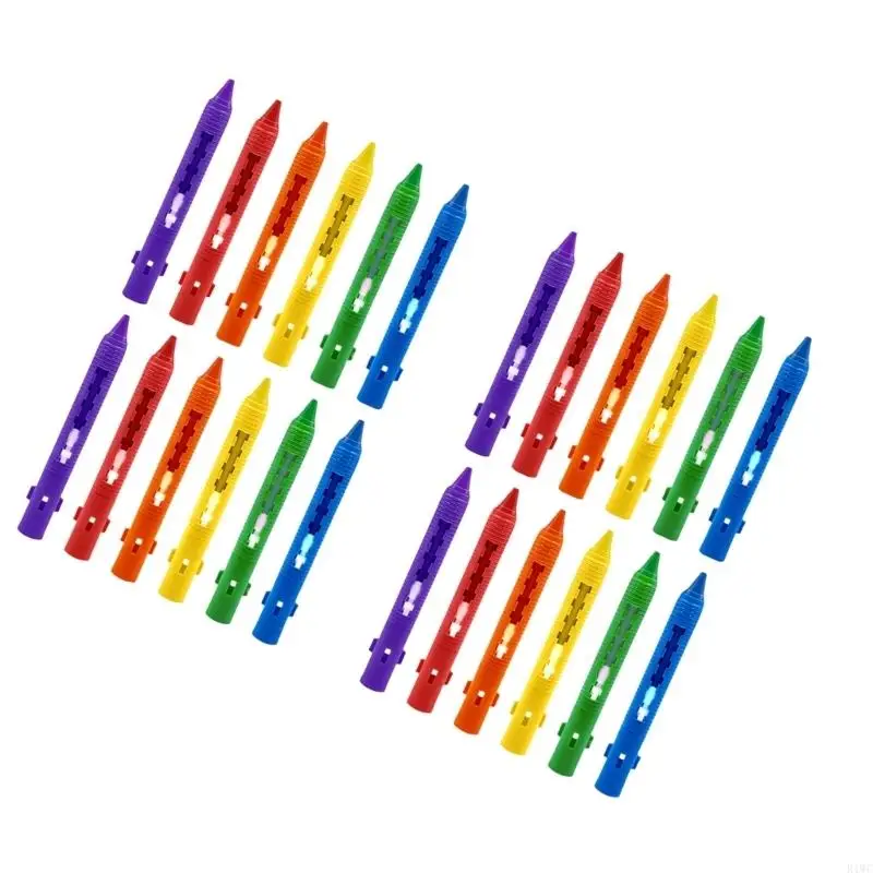 Washable Crayon for Toddler Doodling Painting Birthday Halloween Face Makeup 