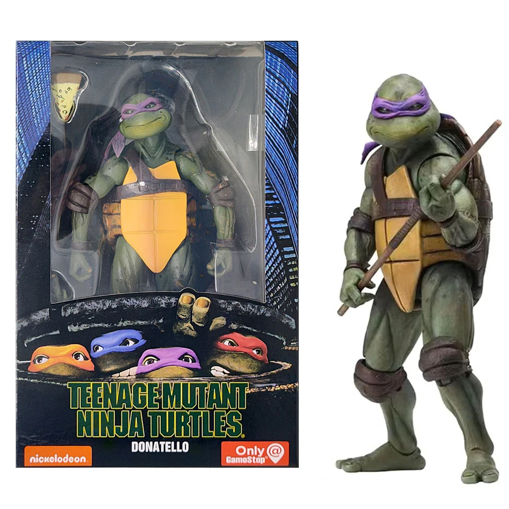 Teenage Mutant Ninja Turtles Action Figure NECA TMNT Film Edition Movable Model Toys