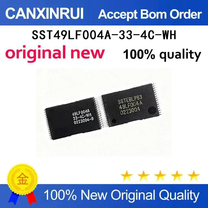 

(5-100 Pieces) SST49LF004A-33-4C-WH SST49LF004A-33-4C-WH-T2 TSOP32 in stock