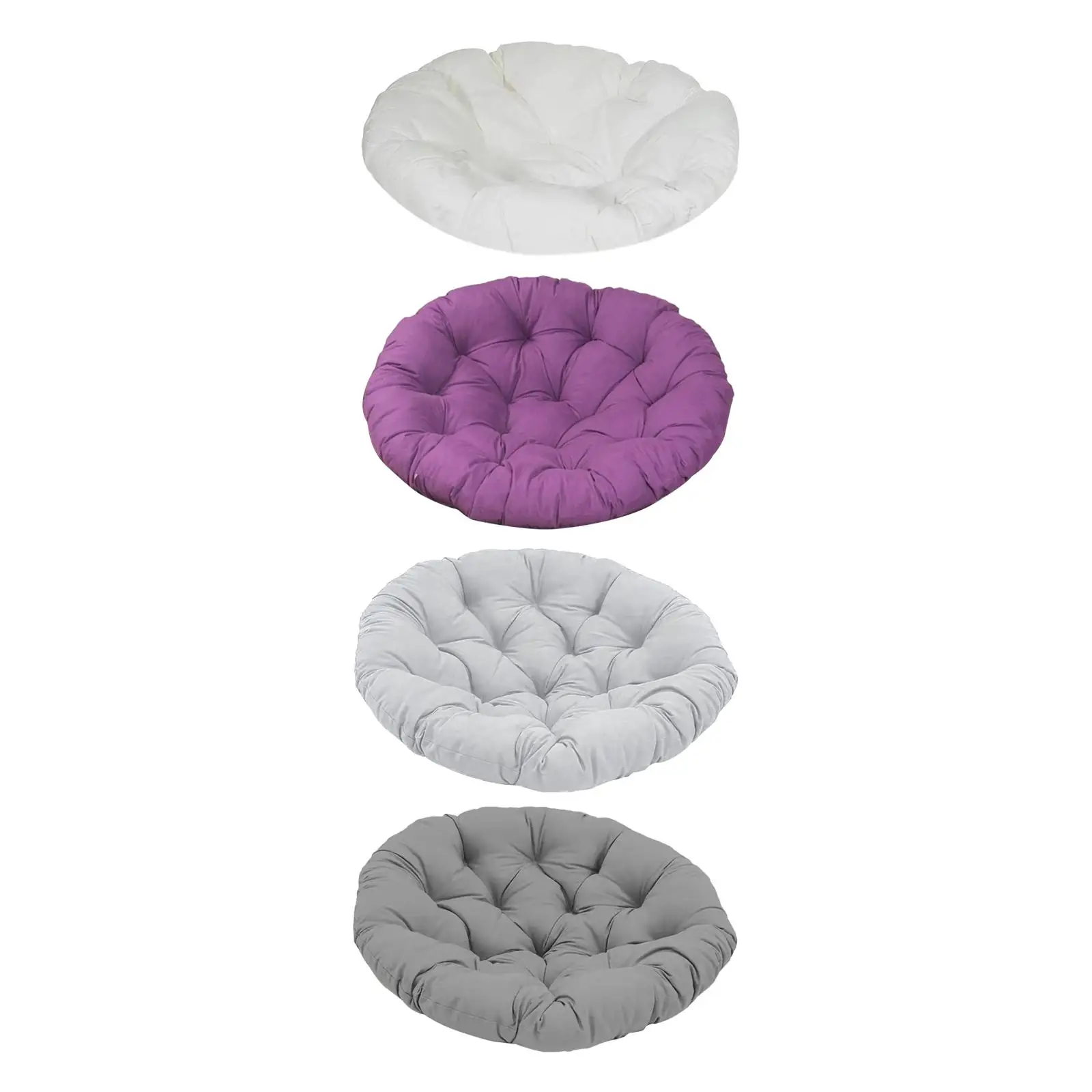 Papasan Chair Cushion Egg Chair Cushion Round 15.7inch for Family Rooms