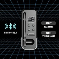 Pro Kitchen Meat Thermometer Bluetooth Wireless Smart BBQ Monitor High Temp Probe Cooking Food Temperature Precision Control