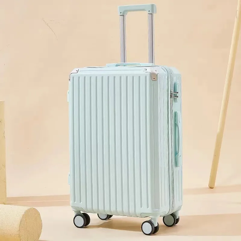 Valise à roulettes pour étudiants, Valise à roulettes, Valise à la mode pour hommes et femmes, Boîte à verrou de grande capacité, Nouveau