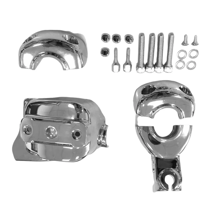 

Комплект управления передним сцеплением в хромированной крышке насоса для модификации на руле для Electra Glides 07 от 96 до 07 гг.