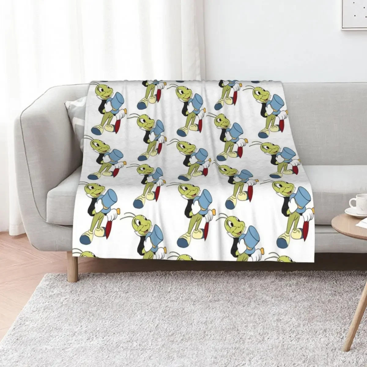 

Jiminy Cricket Throw Blanket Decoratives blankets ands Travel Cute Blankets