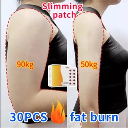 Hot Slim Patch Burn Fat Lose Weight Burning Fat Slimming Thin Waist Stovepipe Arms Navel Herbal Patch Beauty Health Dropshipping