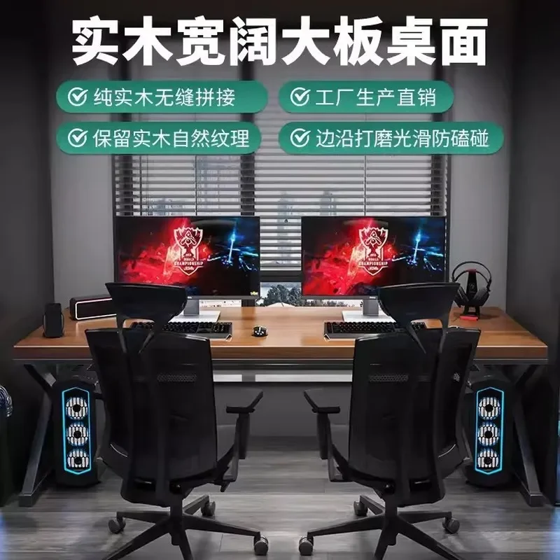 Jinsha Solid Wood Computer Desk Small Desktop Table for Student Home Bedroom Office Workbench