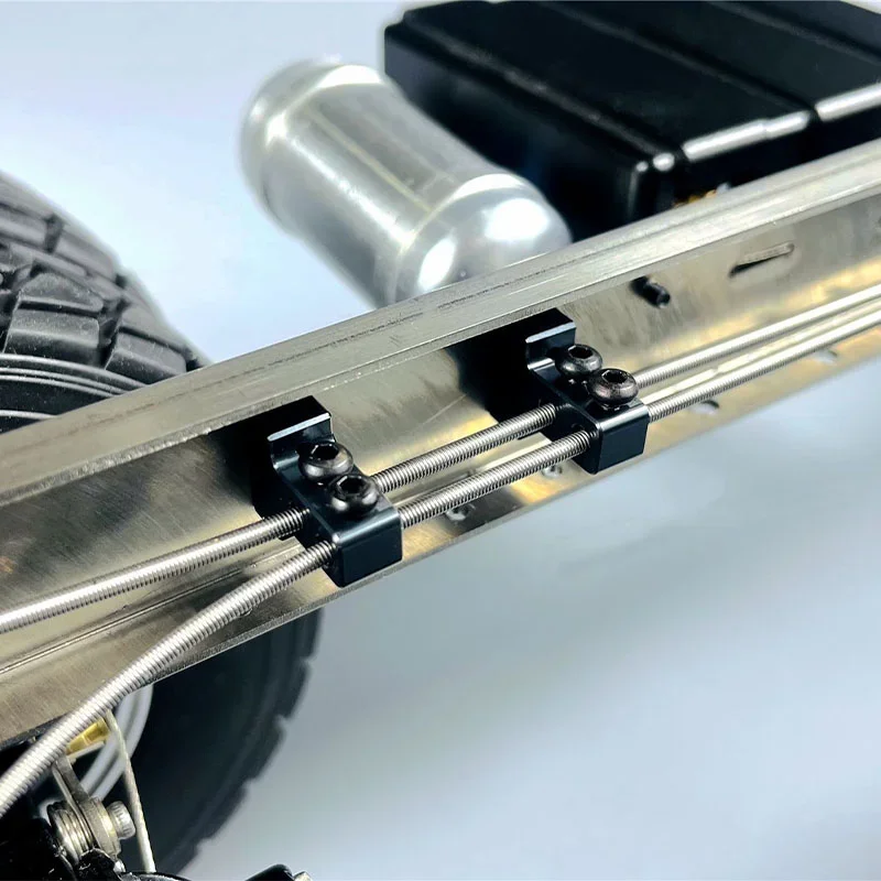 RC Truck Metal Lock Difference Conductor Aluminum Column for 1/14 Tamiya SCANIA 770S VOLVO FH16 MAN ACTROS Car Accessories