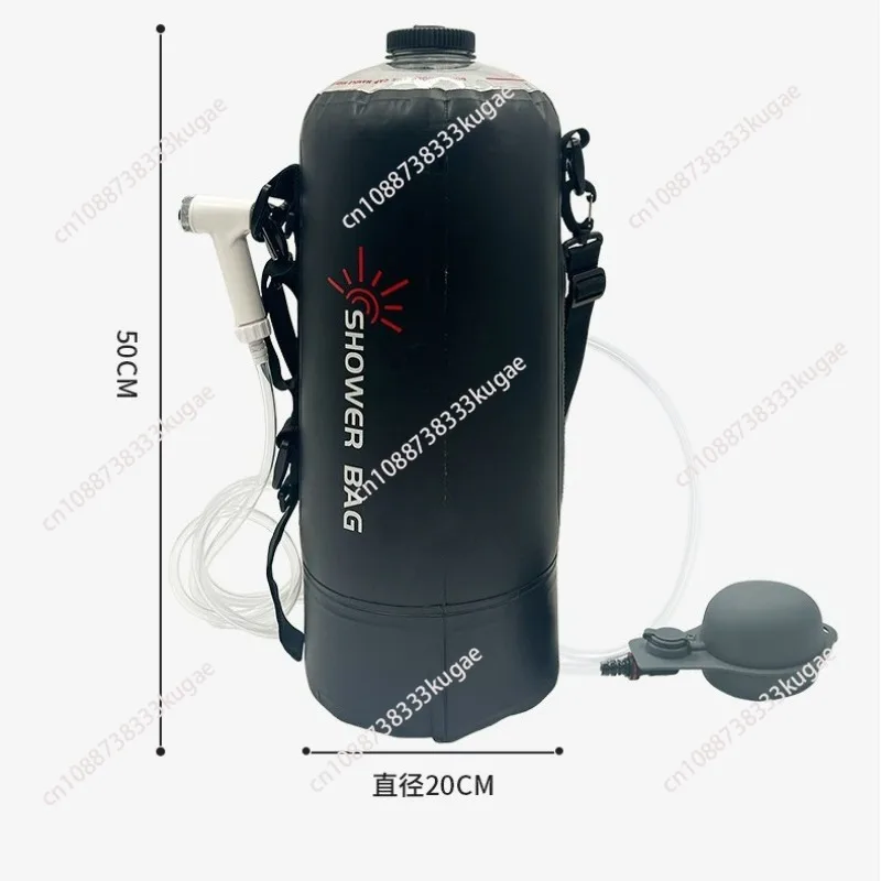 

VRv Outdoor Camping Solar Bath Bag Portable Shower Hot Water Bag Outdoor Overnight