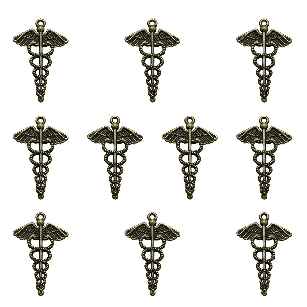

10Pcs Retro Alloy Pendant Charms Fine Workmanship DIY Jewelry Making Accessories for Necklace Bracelet Cellphone