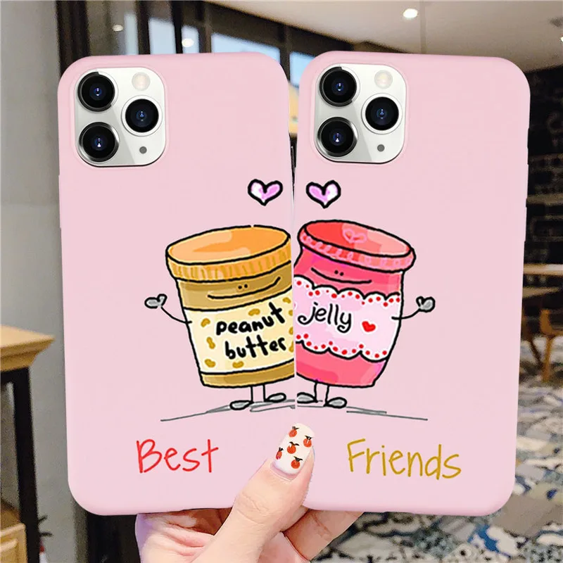 Best Friends Forever Cartoon BFF Phone Case for IPhone 12 Mini 11 Pro Max  XS Max XR X 8 7 6 6S Plus SE 2020 Soft Silicone Cover - AliExpress 202192403
