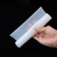 1PC Silicone Rubber Sheet 1mm-5mm Thickness Heat-resistant Plate Translucent Mat