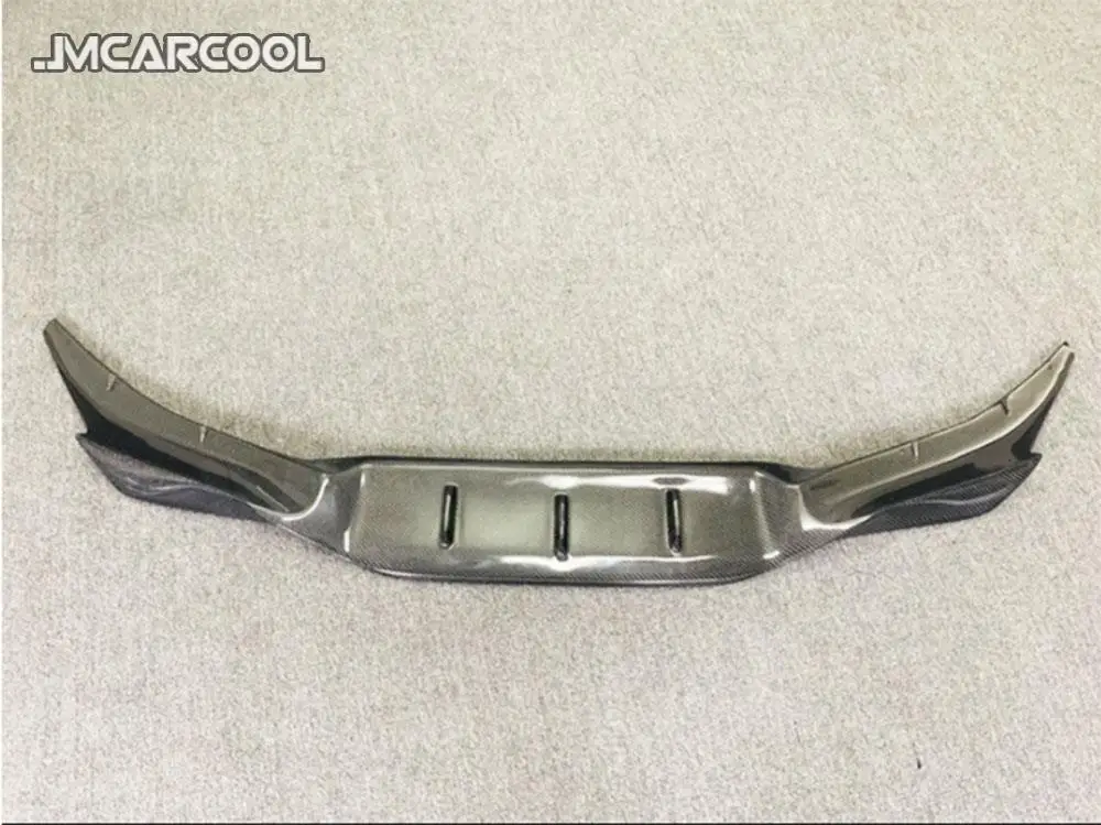 JMCARCOOL ألياف الكربون الجبهة حافة مصد السيارة سبويلر ملحقات لسيارات BMW 5 Series F90 M5 سيدان 2018 2019 2020