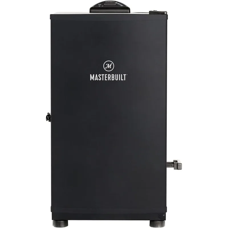 30” Digital Electric Vertical Grill Smoke with Side Wood Chip Loader, Chrome Rack and 710 Cooking Square Inches