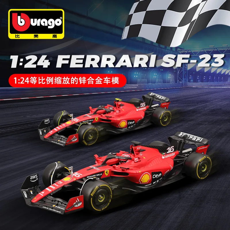 1:24 Ferrari F1 Sf-23 Alloy Simulation Car Model Higher Than The United States Formula Car Racing Car Model Car Model