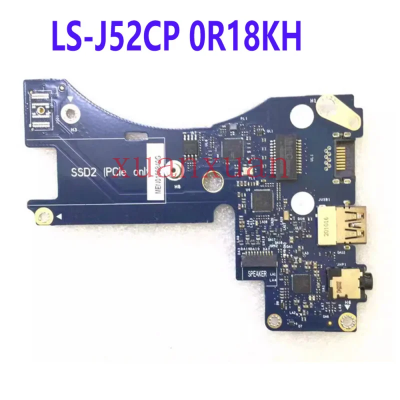 

For DELL Alienware M17 R4 USB AUDIO Ethernet Wi-Fi BOARD FDQ71 LS-J52CP 0R18KH