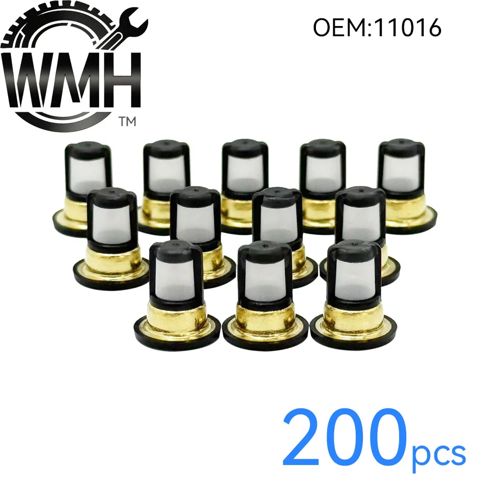 100/200 قطعة اكسسوارات السيارات العلامة التجارية الجديدة والأصلية. إنها مناسبة لمعظم مرشح فوهة حقن السيارة الحجم: 10.4*7*11.2 #5