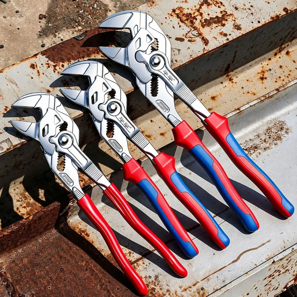 Eagle Beak Design Water Pump Pliers Multi-Function Adjustable Clamp Adjustable Plumbing Wrench Non Slip Grip Large Opening