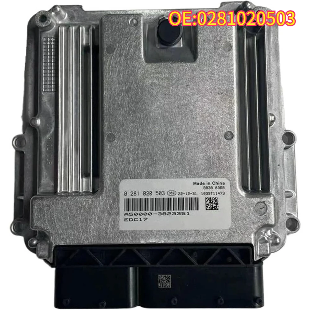 

For 0281020503 Nieuwe Ecu Originele Motor Computerbord Edc17 A50000-3823351 Geschikt Voor Yuchai