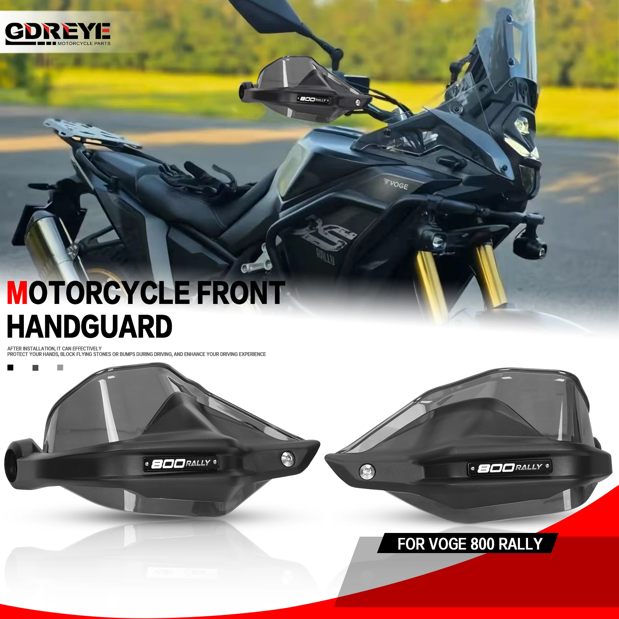 

For Voge 800 Rally 800RALLY 2025-2026 Motorcycle 800rally Handguards Handlebar Guards Windshiel Protective Cover Lever Protector