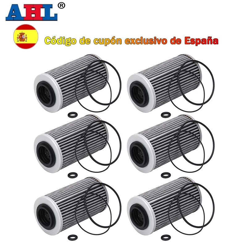 Filtro de aceite de motocicleta AHL para Sea-Doo GTI 130 155 Fish Pro Scout GTR GTX 155 230 RXP 300 Wake P 170 lubricación del motor 420956744