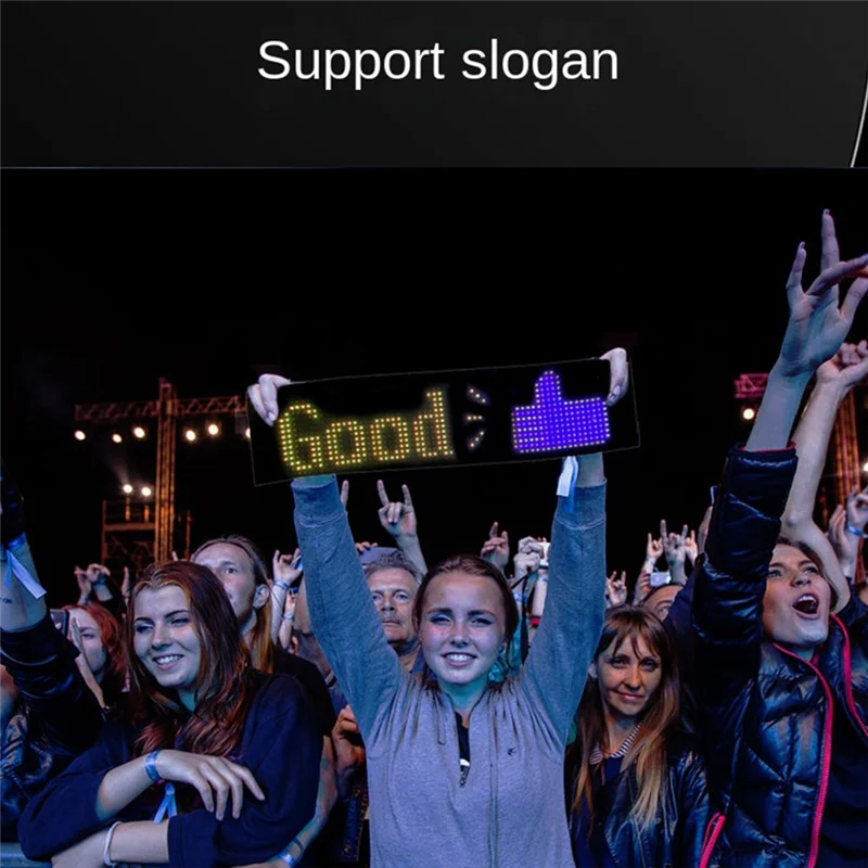 Panel de matriz ABDE-LED, pantalla Flexible programable, pantalla IP65, mensaje de animación, señal de desplazamiento, Control por aplicación, coches, tienda, Bar