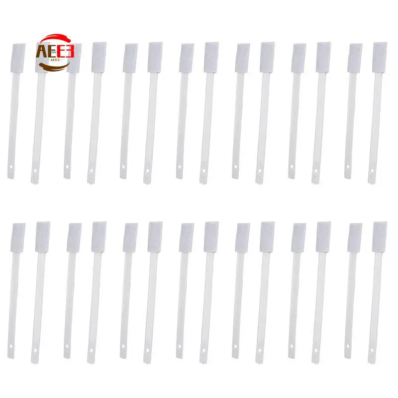 AEE3-28PCS Disposable Toilet Brush Crevice Cleaning Brushes,For Toilet Corners,Window Grooves,Door Rails,Keyboards,Blinds,Etc
