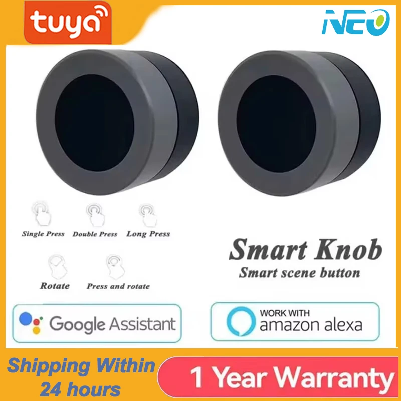 

НОВЫЙ умный выключатель Tuya, ручка ZigBee, беспроводная кнопка сцены, контроллер, шлюз сценария автоматизации с питанием от батареи