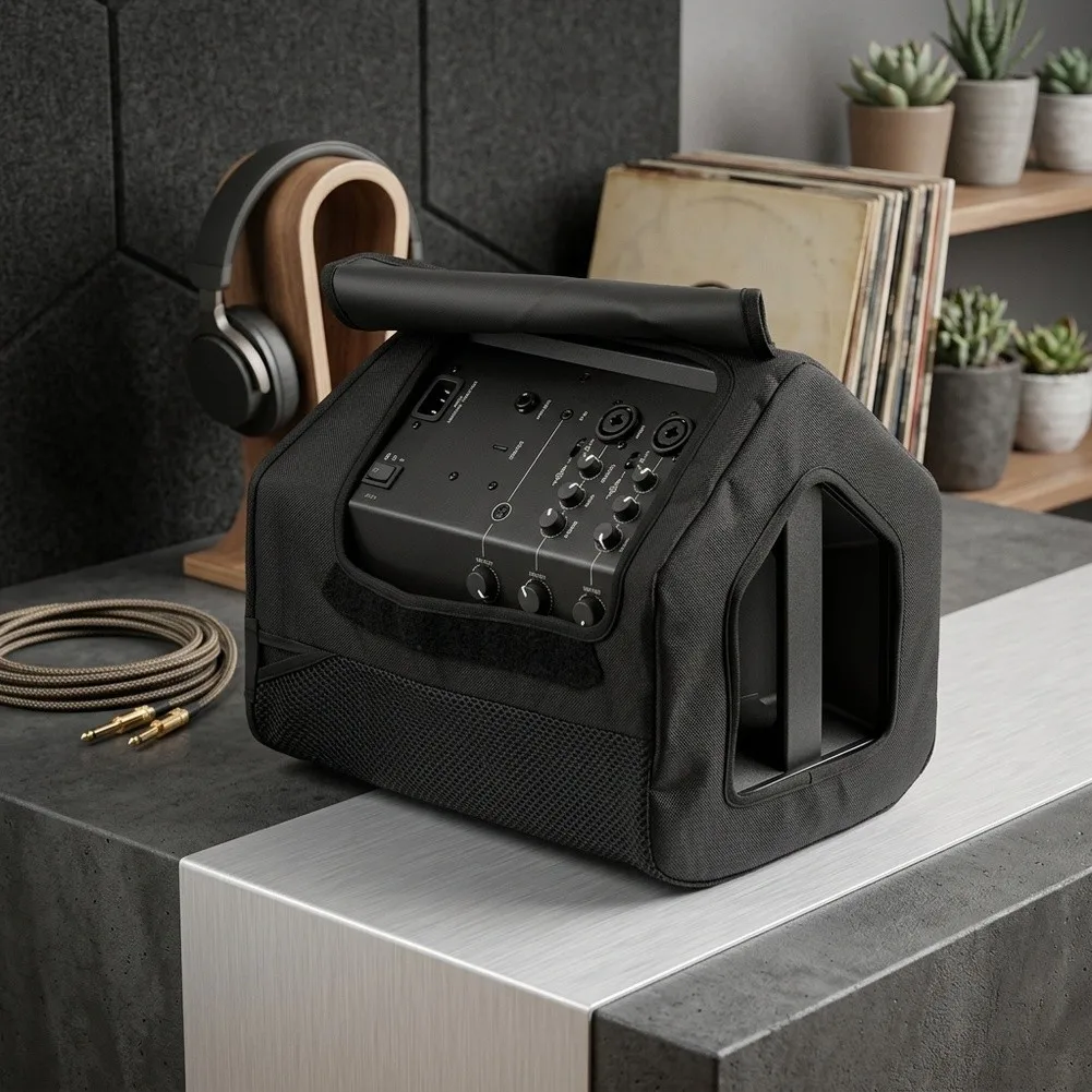 Speaker Cover Compatible with For Bose S1 for Pro with Side to Inputs Outputs and Controls Plus Handle Opening for Mobility