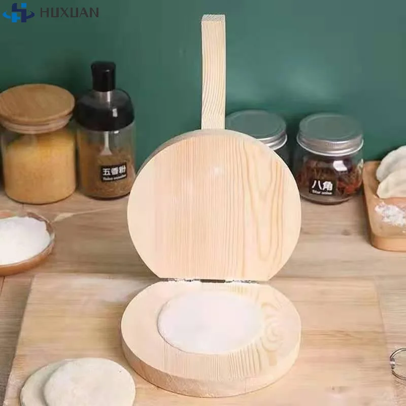 

Домашний быстрый легкий пресс для кожи для пельменей, пресс для теста из цельного дерева, инструмент для упаковки пельменей, форма для изготовления кожи, кухонные инструменты для выпечки кондитерских изделий