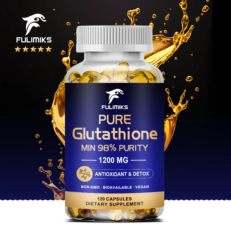 

Капсулы из чистого глутатиона, коллагеновый антиоксидант, антивозрастной, улучшающий иммунитет, печень, отбеливание кожи, красота и уход за кожей