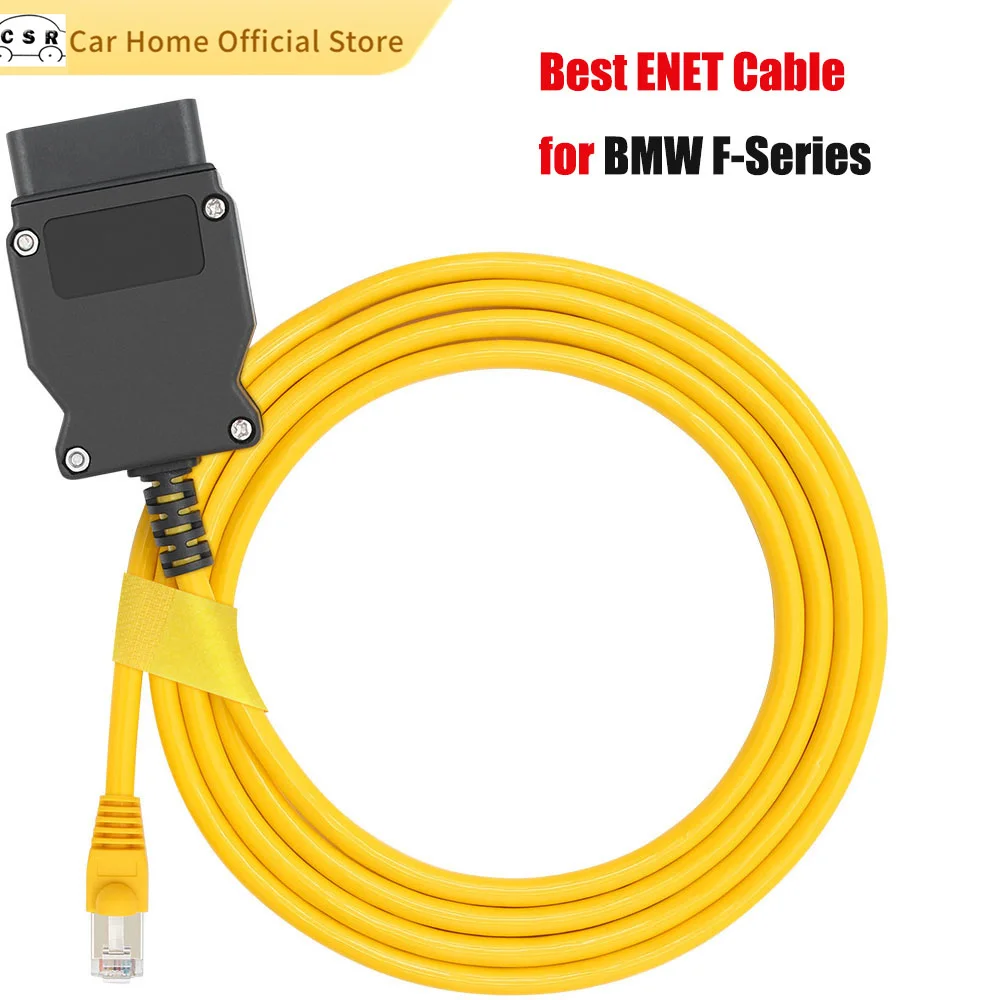 For BMW F-Series ENET Cable Ethernet to OBD Interface ENET For BMW Auto Tool ICOM OBD2 Programming Coding Diagnostic Connector