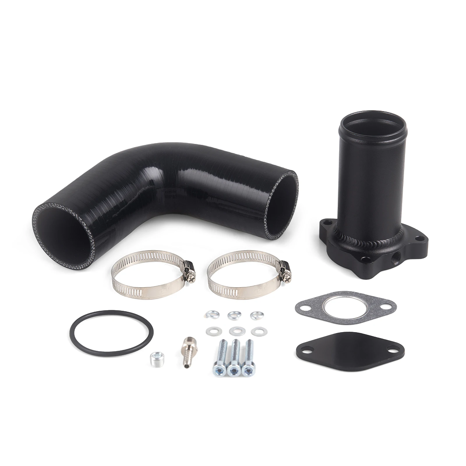 Aluminum Pipe Adapter Kit For audi seat VW 1.9 TDI 75/80/90/115/130  BHP Diesel delete kits With 50/57 MM Silicone Elbow Pipe