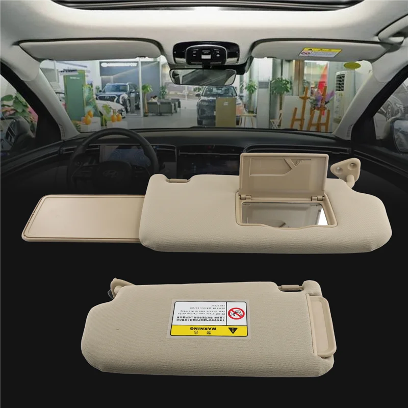 

AUTO Sun Visor With Vanity Mirror For Hyundai TUCSON 2004-2014 Sunshading Board